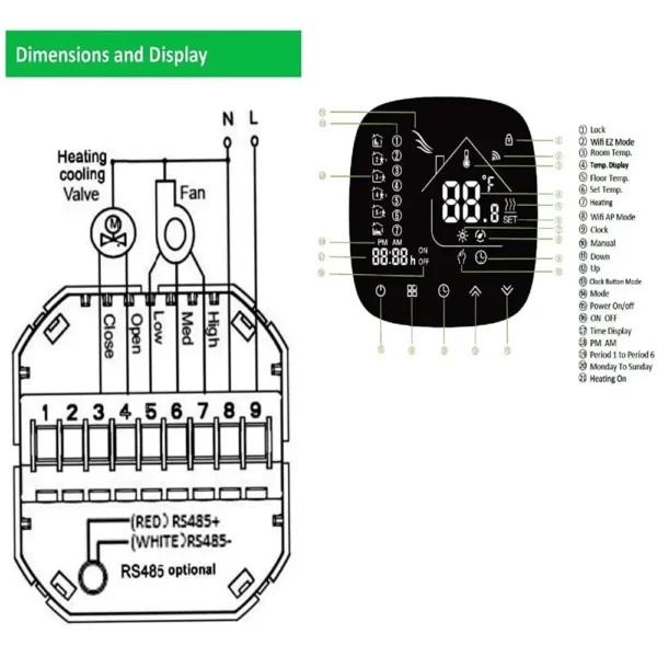 Smart Thermostat 220V - Image 9