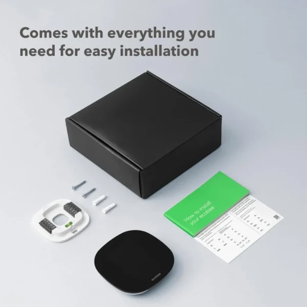 Ecobee 3 lite 2nd Generation Thermostat - Black (EB-STATE3LT-02) - Image 6