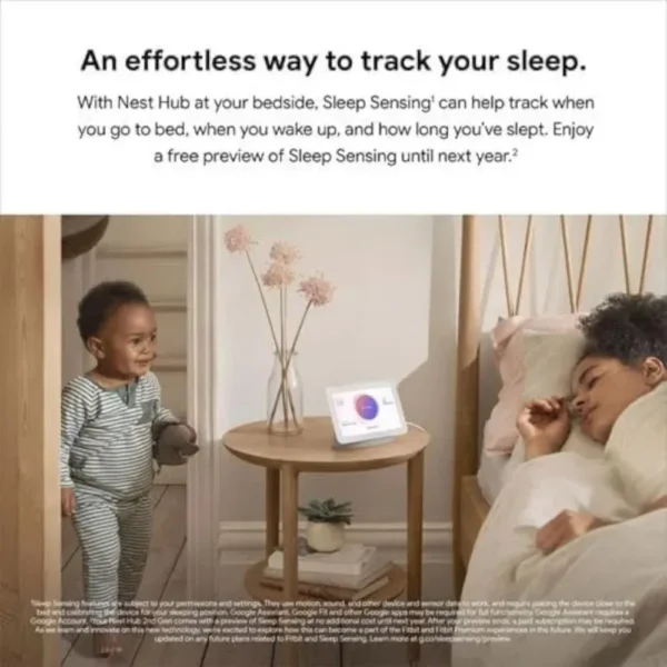 Nest Hub 2nd generation, Google Assistant Built-In, 7 - Image 6